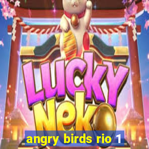 angry birds rio 1